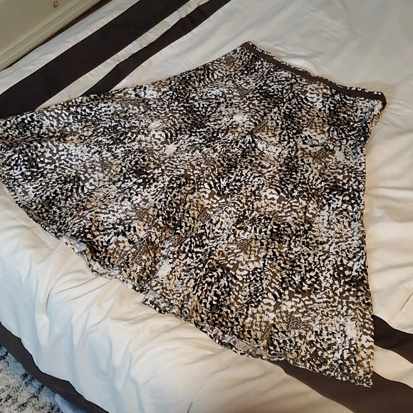 Christopher & Banks Midi Skirt Flared NWT - Picture 2 of 9